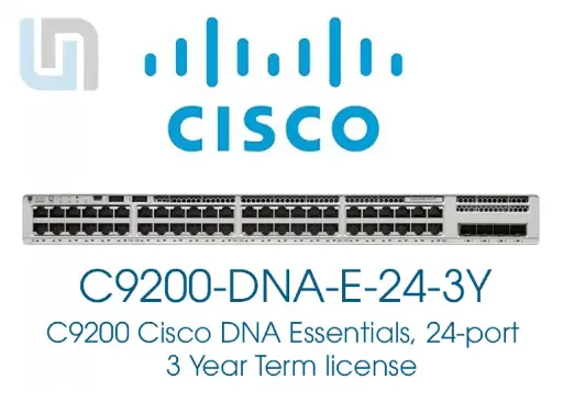 [C9200-DNA-E-241] C9200 Cisco DNA Essentials, 24-Port Term Licenses